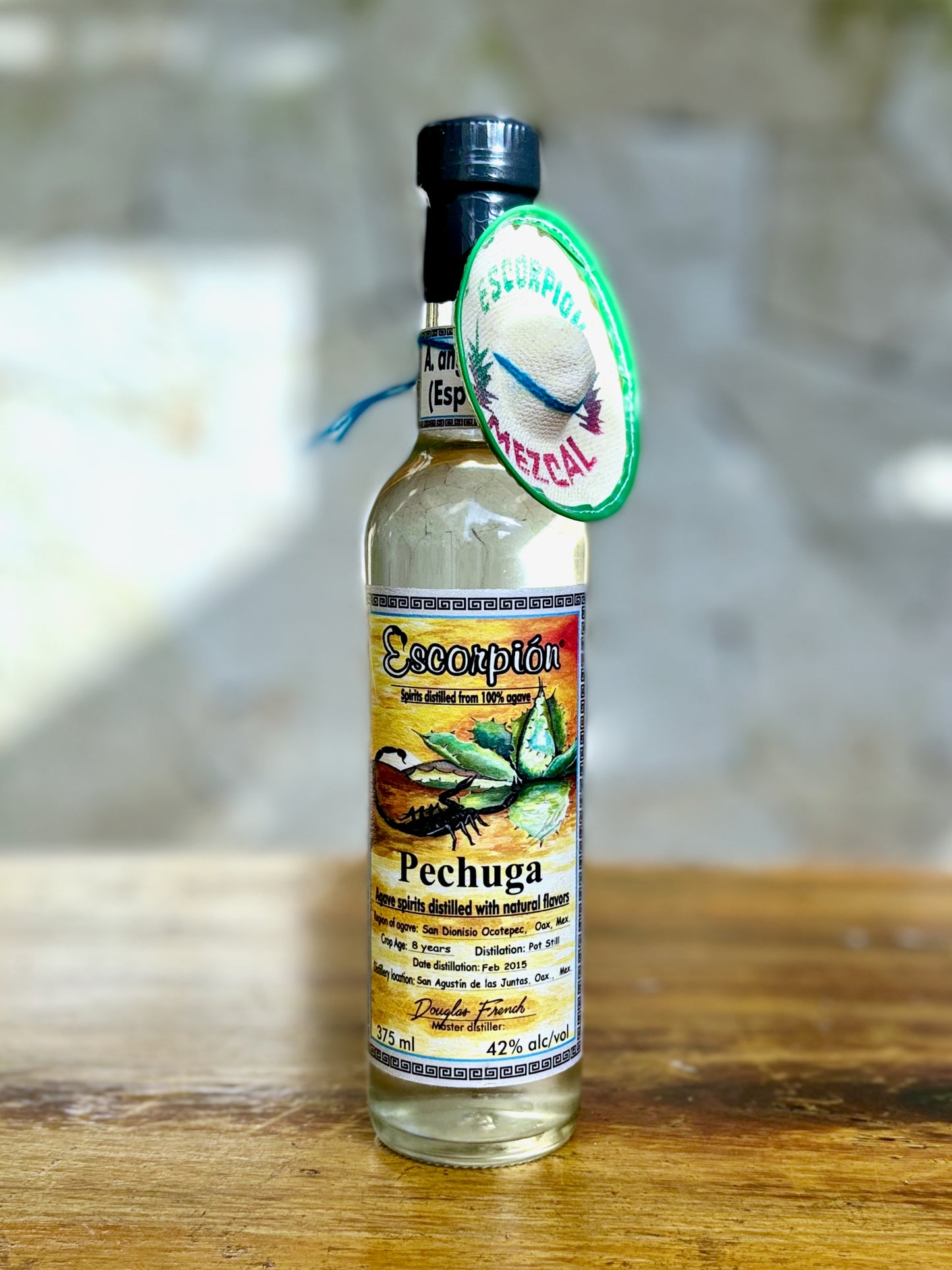 ESCORPION® Pechuga 100% Maguey 42% ABV / 84 PROOF (375ml)