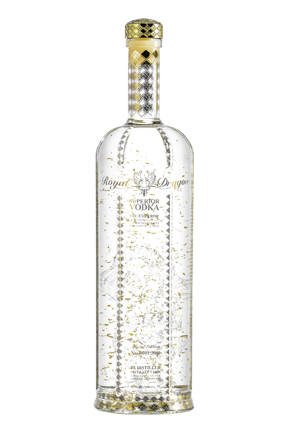 Emperor Vodka 40% ABV / 80 Proof (1L)