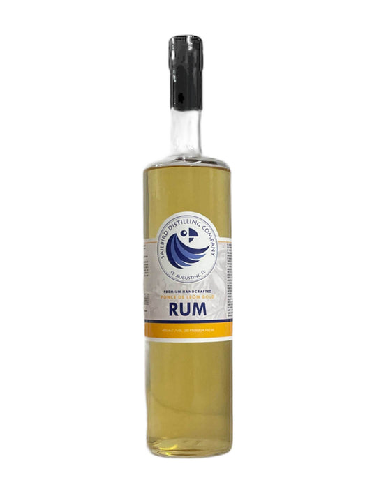 Ponce De Leon Gold Rum 40% ALC./VOL (80 PROOF) - 750ML