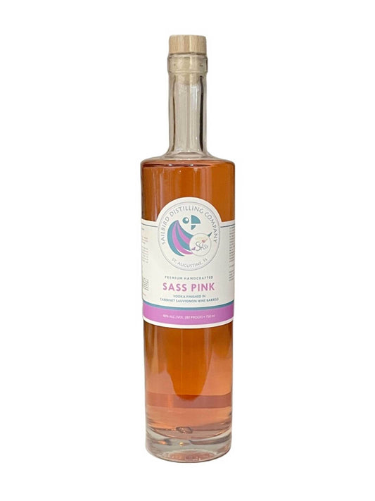 SASS Pink Vodka 40% ALC./VOL (80 PROOF) - 750ML