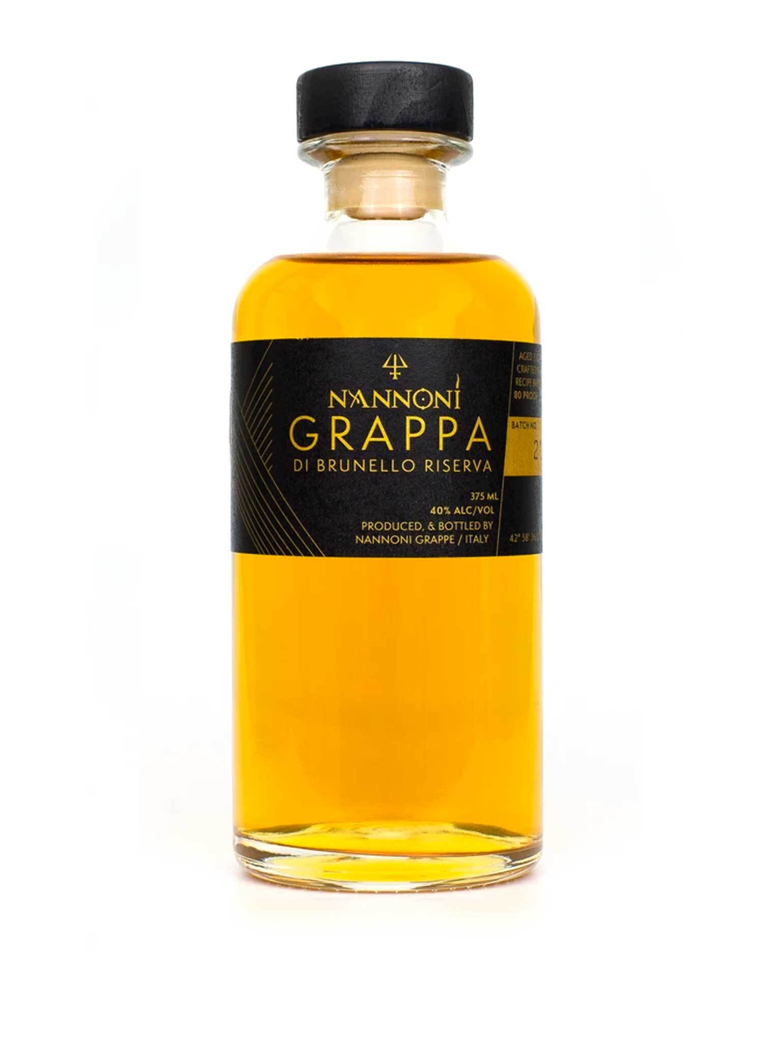 Nannoni Grappa di Brunello Riserva 375mL