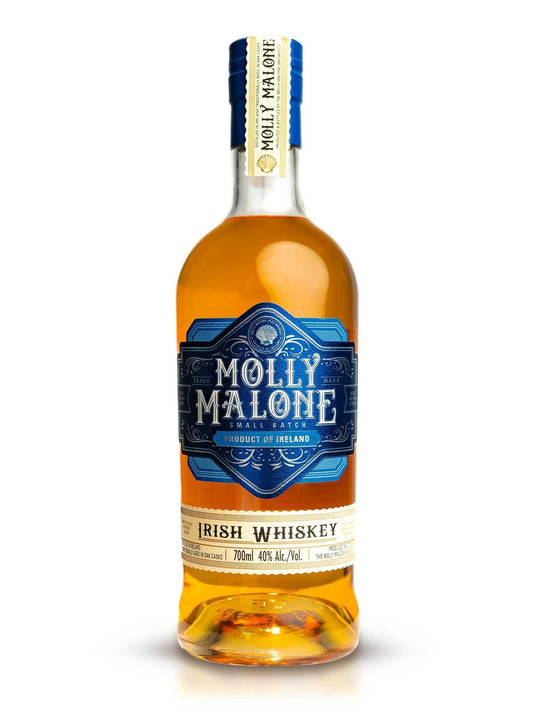 Molly Malone Small Batch Irish Whiskey 40% ABV 700mL