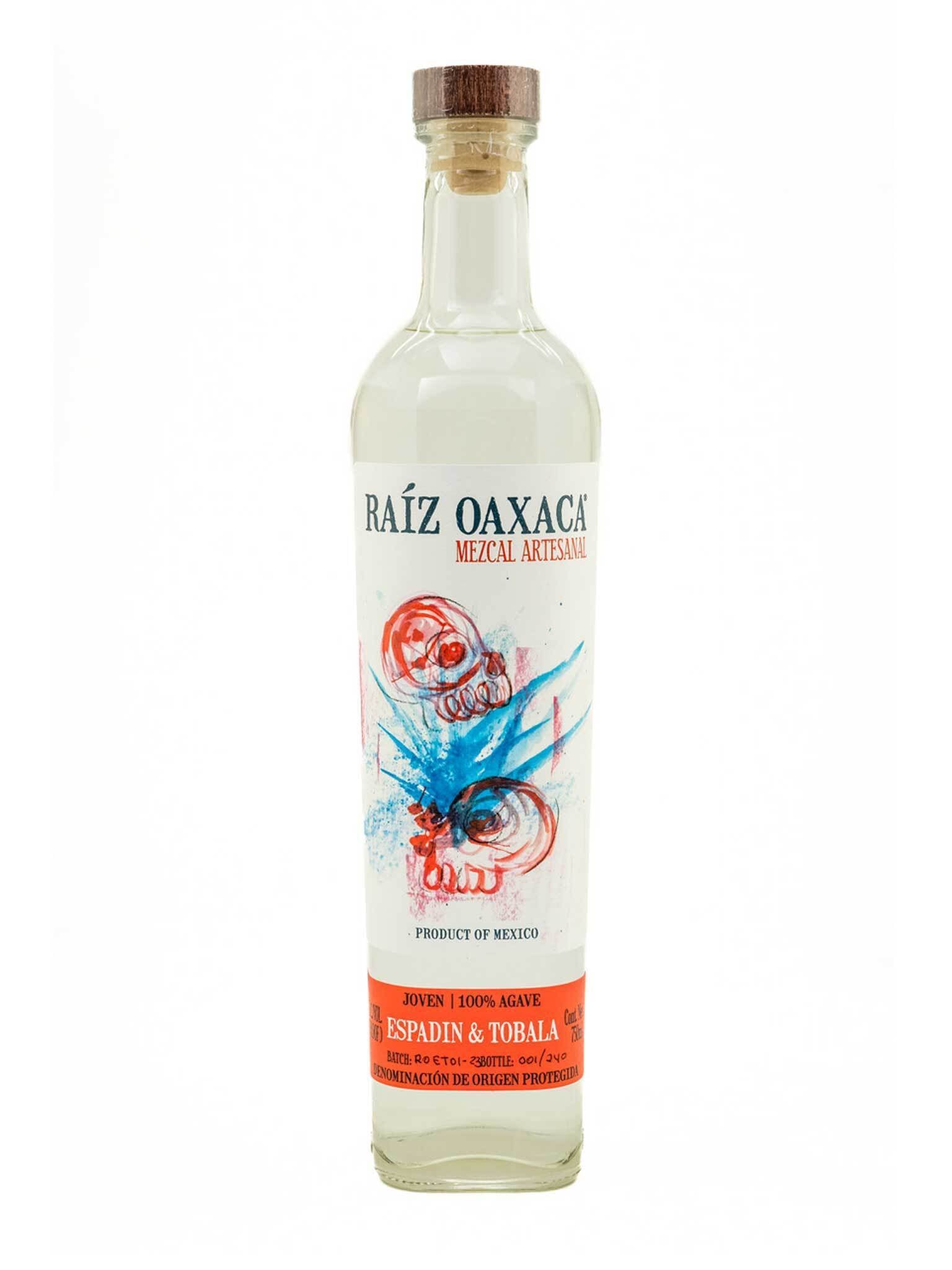 Rai­z Oaxaca Espadin & Tobala Mezcal 45.7% ABV 750mL