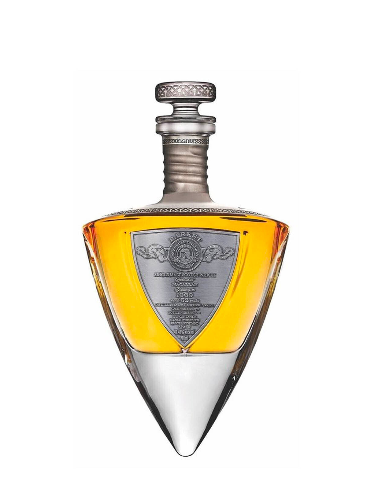 Duncan Taylor 1969 Macallan 52 Year Old Speyside Single Malt Scotch Whisky 41.46% ABV 700mL