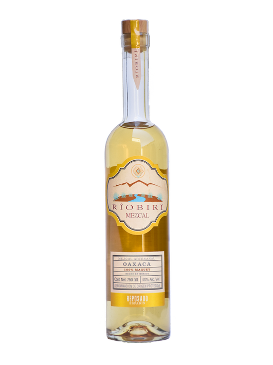 RÎOBIRÎ Mezcal Reposado Espadín 43% ABV 750ml