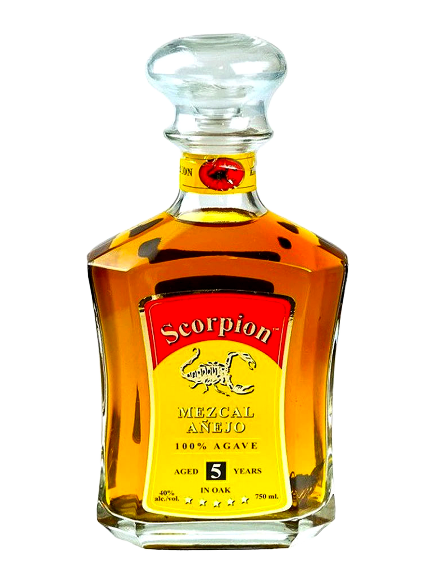 Scorpion Mezcal® Espadin 5 Year Extra Añejo 40% ABV (750ml)