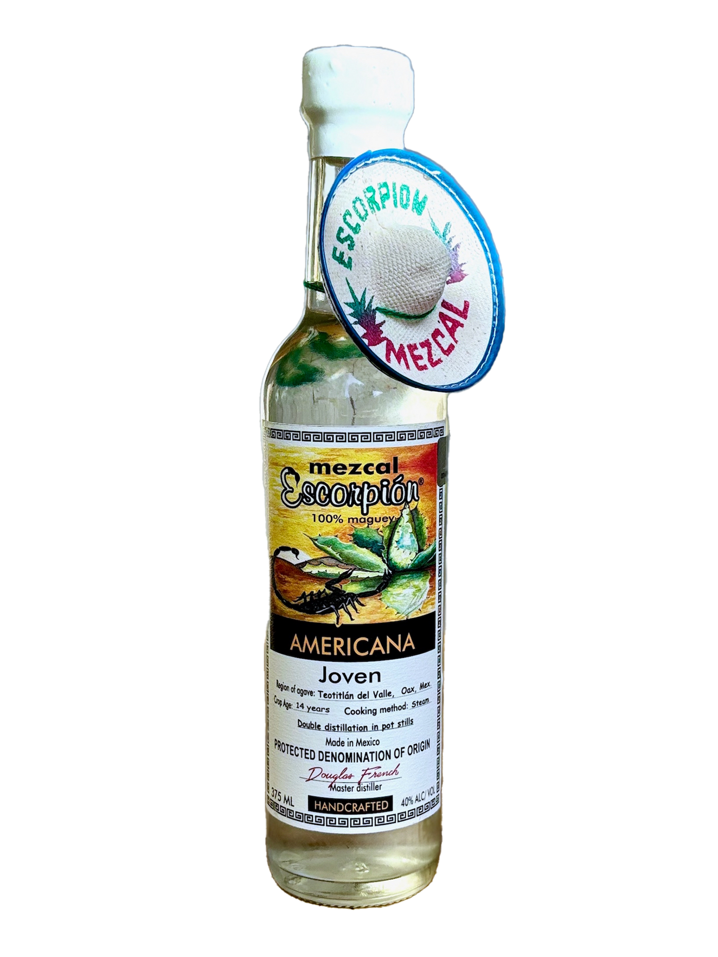 ESCORPION® Americana Silver 100% Maguey 40% ABV / 80 PROOF (375ml)