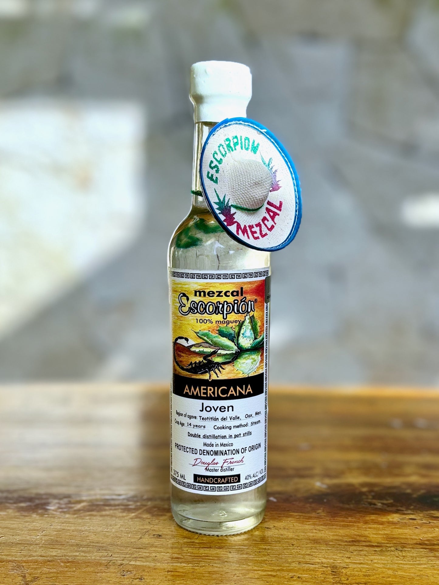 ESCORPION® Americana Silver 100% Maguey 40% ABV / 80 PROOF (375ml)