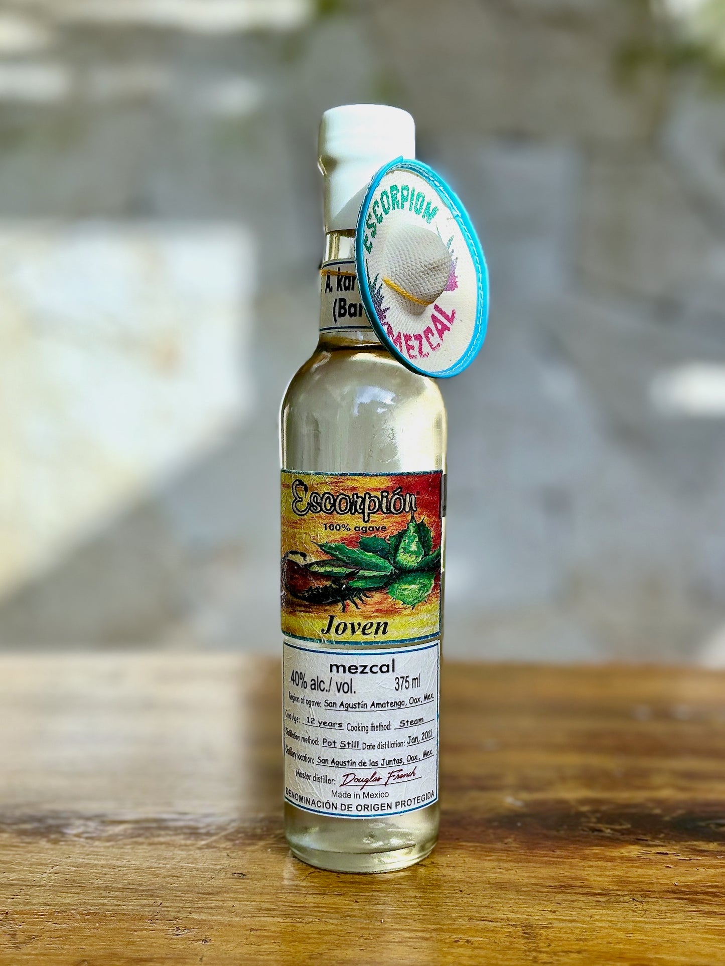 ESCORPION® Barril Silver 100% Maguey 40% ABV / 80 PROOF (375ml)
