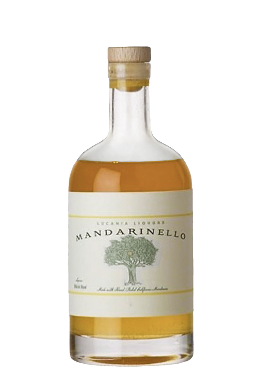 Lucania Liquors Mandarinello Liqueur 30% ABV / 60 Proof (750mL)