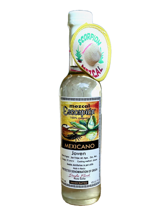 ESCORPION® Mexicano Silver 100% Maguey 40% ABV / 80 PROOF (375ml)