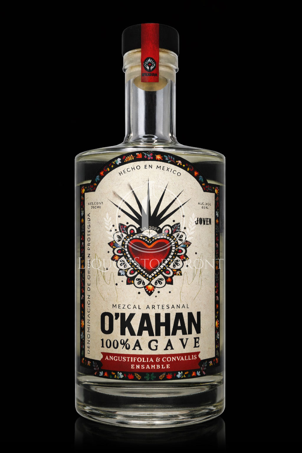 O'Kahan Agave Angustifolia-Convallis Ensamble Mezcal Artesanal 45% ABV (750mL)