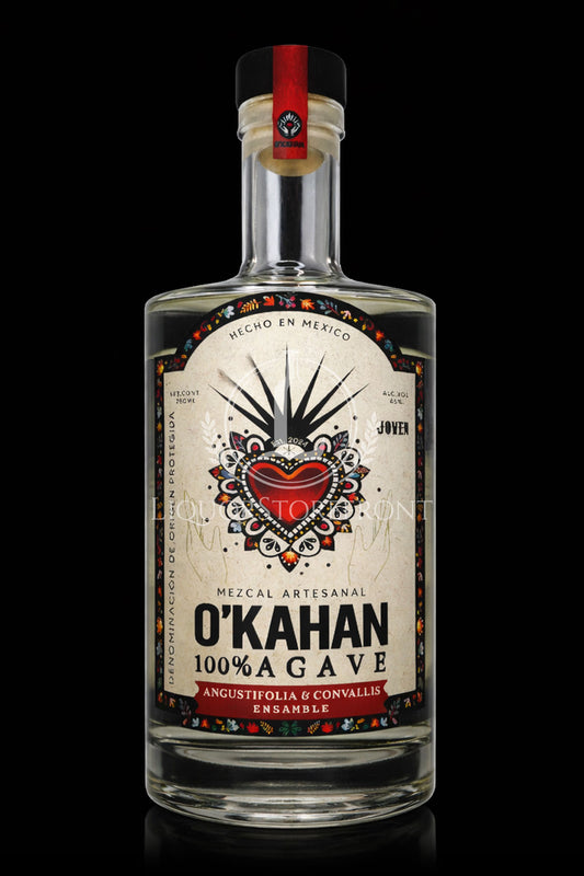 O'Kahan Agave Angustifolia-Convallis Ensamble Mezcal Artesanal 45% (750mL)
