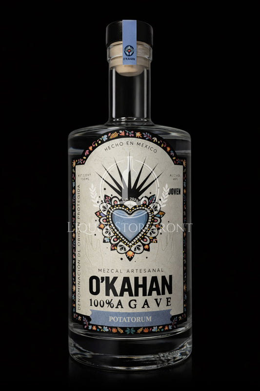 O'Kahan Agave Potatorum Mezcal Artesanal 48% (750mL)