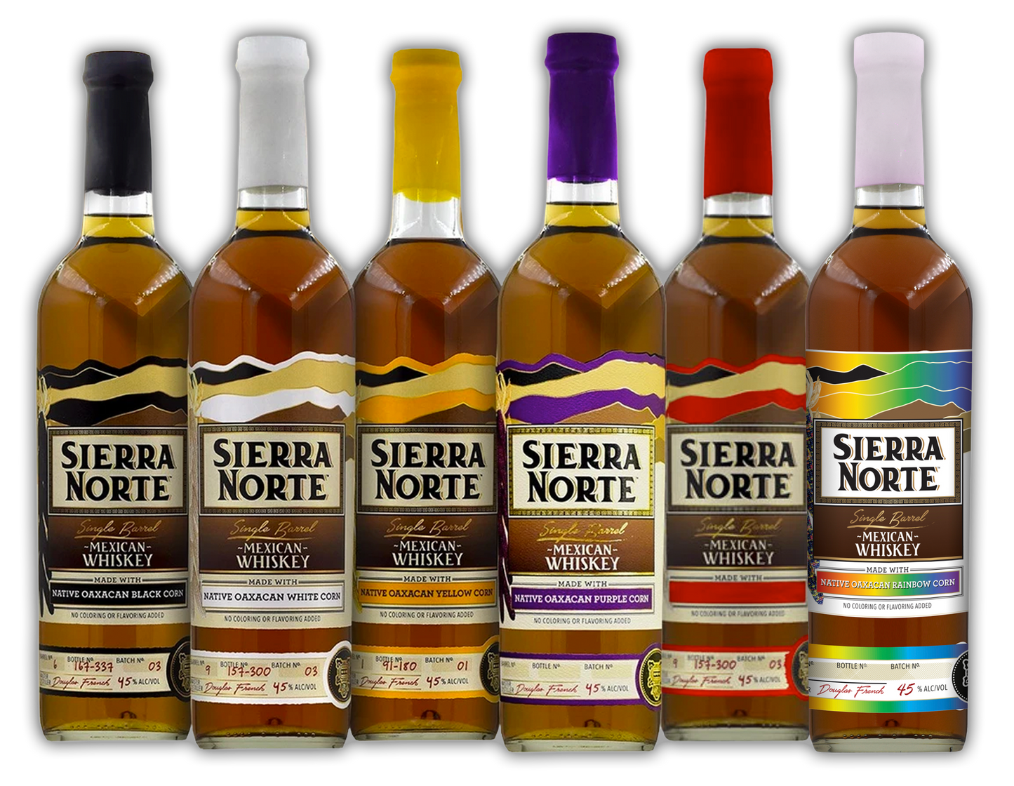 Sierra Norte Single Barrel Mexican Whiskey Connoisseur Collection