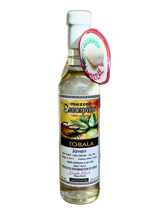 ESCORPION® Mezcal Tobalà 100% Maguey 40% ABV / 80 PROOF (375ml)